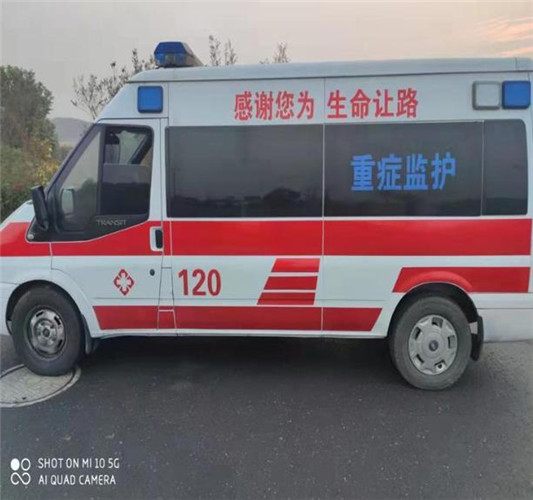 邗江救护车出租服务案例3